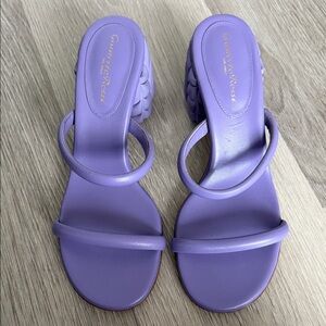 Gianvito Rossi Florea 60mm Leather Mules